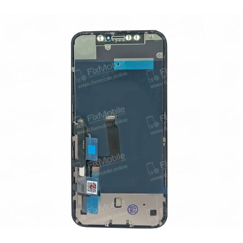 Дисплейный модуль с тачскрином для Apple iPhone XR (черный) дисплейный модуль с тачскрином для apple iphone xs черный aaa lcd