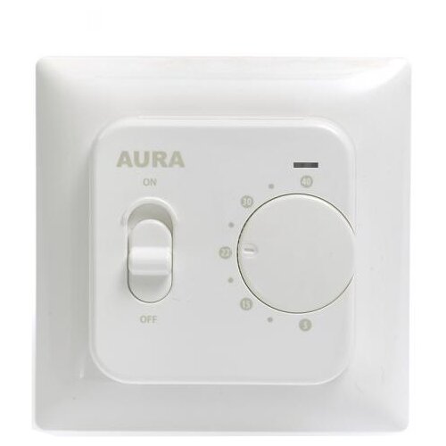 Терморегулятор AURA LTC 230 белый термопласт терморегулятор aura ltc 230 cream