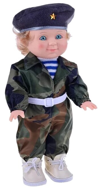 Интерактивная кукла Весна Митя военный, 34 см, В1970/о