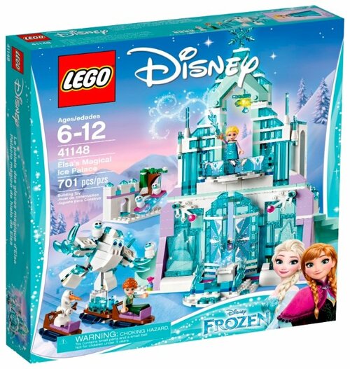 Конструктор LEGO Disney Princess 41148 Волшебный ледяной дворец Эльзы, 701 дет.
