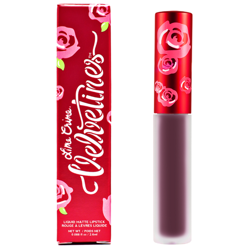 Lime Crime Жидкая помада для губ Velvetines матовая, оттенок Fetish