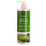 Deoproce Маска с зеленым чаем и хной для волос Greentea Henna Pure Refresh Hair Pack - изображение