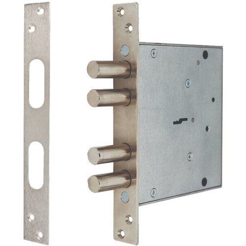 Замок врезной меттэм 39105 сувальдный 4 ригеля 6234₽