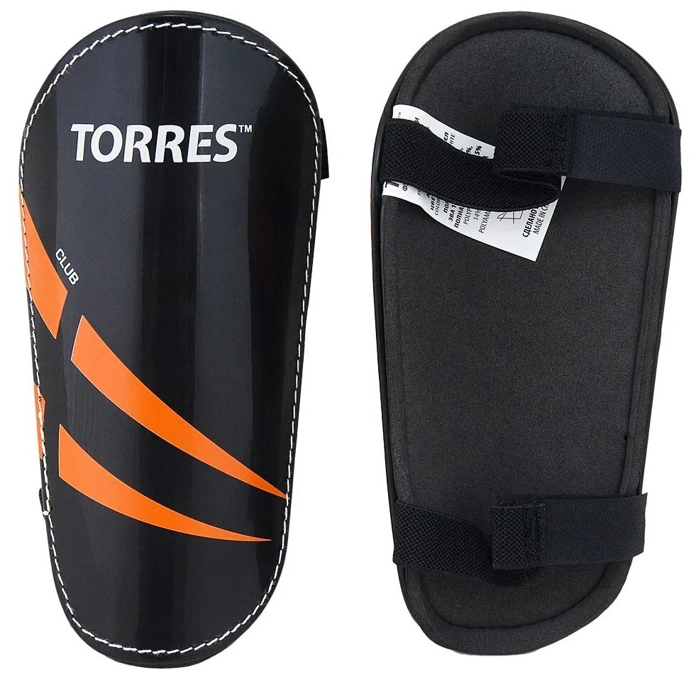 Щитки футбольные TORRES Club FS1607XS, XS