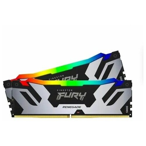 Модуль памяти Kingston 32GB DDR5 6400 DIMM FURY Renegade XMP Gaming Memory CL32 14V 2124900₽