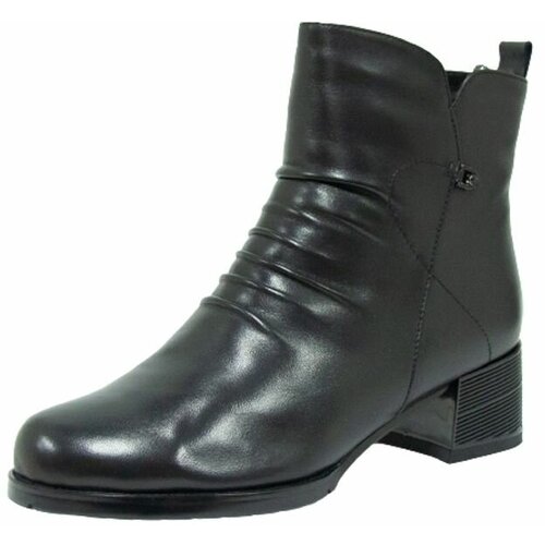 Ботильоны Covani, демисезонные, натуральная кожа, размер 40, черный