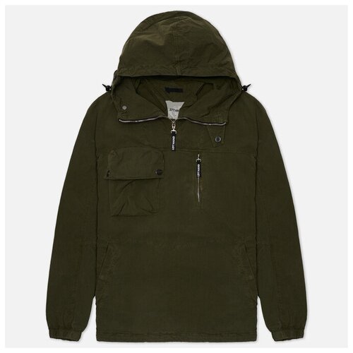 фото Мужская куртка анорак left hand sportswear adda smock оливковый , размер s