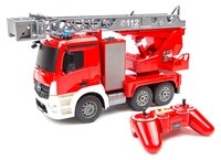 Пожарный автомобиль Double Eagle Mercedes-Benz Actros (E527-003) 1:20 40 см красный/серый/белый