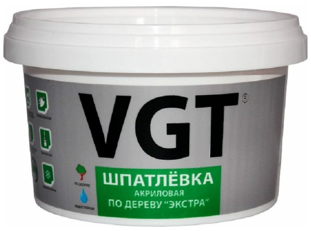 Шпаклевка по дереву VGT Экстра