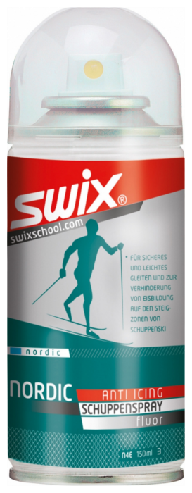 Мазь держания SWIX N4 Easy glide (универсальная, аэрозоль, для лыж с насечкой) 150 ml.
