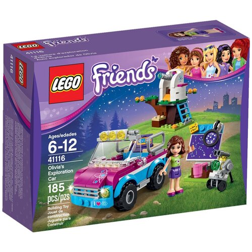 LEGO Friends 41116 Исследовательская машина Оливии, 185 дет.