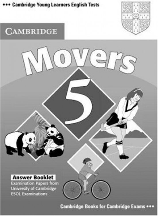 Cambridge Young Learners English Tests Movers 5 Answer Booklet