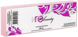 IGRObeauty полоски для депиляции розовые 100 шт.