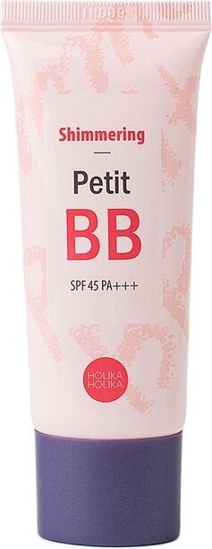 ББ-крем для лица Petit BB Shimmering SPF 45 придающий сияние Holika Holika, 30 мл