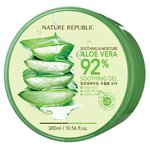 NATURE REPUBLIC Гель для тела с алоэ Soothing & Moisture Aloe Vera 92% - изображение