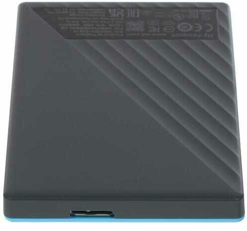 2 ТБ Внешний HDD Western Digital My Passport, WDBYVG/WDBPKJ, USB 3.2 Gen 1, черный - фотография № 10