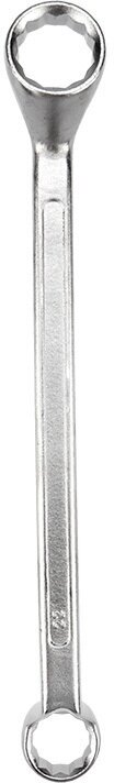 Двусторонний накидной коленчатый гаечный ключ REXANT из углеродистой стали, 20х22 мм