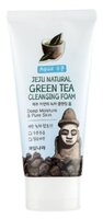 Welcos пенка для умывания Jeju Natural Green Tea 120 мл