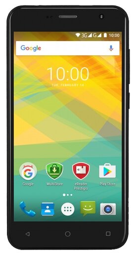 Смартфон Prestigio Muze B7, 2 micro SIM, черный