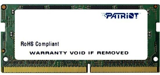 Память DDR3L 4Gb 1600MHz Patriot RTL PC3-12800 CL11 SO-DIMM 204-pin 1.35В dual rank - фото №14