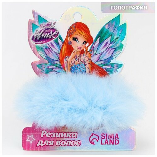 Резинка для волос, голубая Блум, WINX