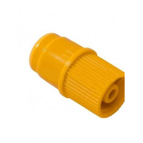 Заглушка Luer Lock с инъекционной мембраной KD-Hеp IN-Stopper, желтая - 30 шт комплект