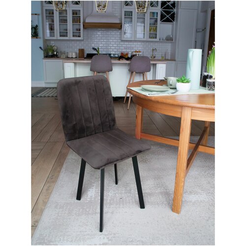 Стул для кухни из мягкого велюра