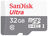 Карта памяти SanDisk Ultra microSDHC Class 10 UHS-I 80MB/s 32GB