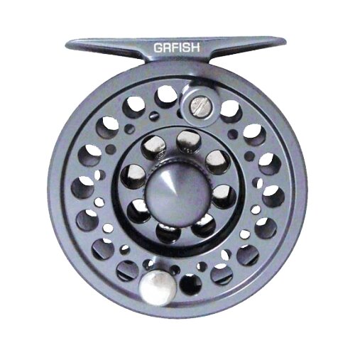 Катушка GRFISH FLYCRAFT 34 (2+1RB,антиреверс,ал.CNC шпуля и корпус,gunsmoke,135g) fby