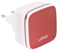 Сетевая зарядка LDNIO A2405Q + Micro USB белый