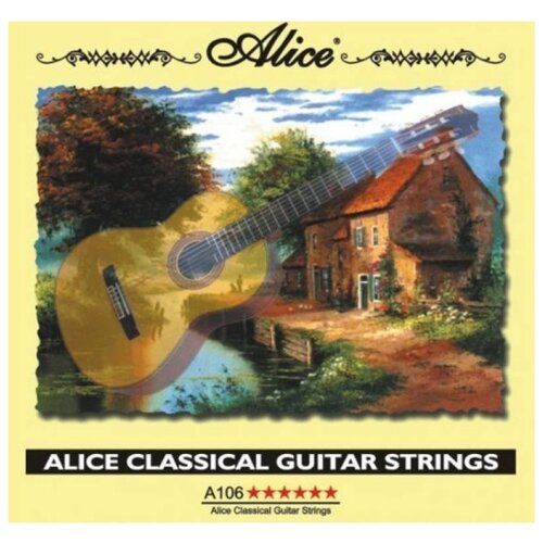 фото Струны для классической гитары alice a106-h