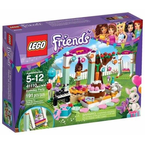 LEGO Friends 41110 Вечеринка в День Рождения, 191 дет.