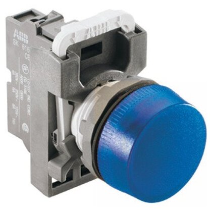 Abb COS Лампа ML1-100L синяя сигнальная (только корпус)