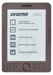 Электронная книга DIGMA e60C 4 ГБ