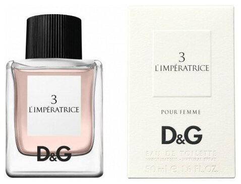 DOLCE & GABBANA туалетная вода 3 L'Imperatrice, 50 мл