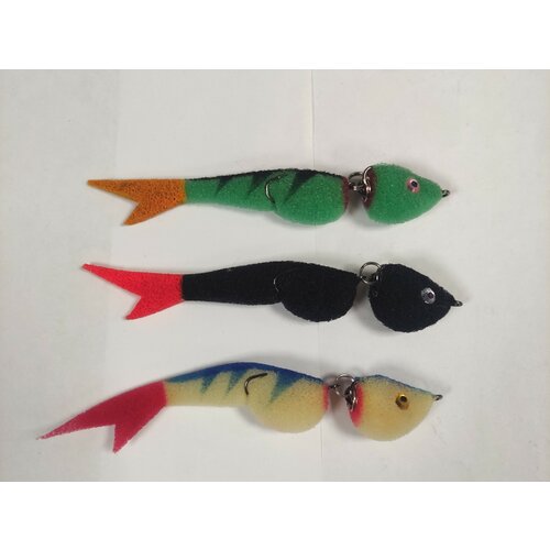 Поролоновые рыбки ручной работы 3шт