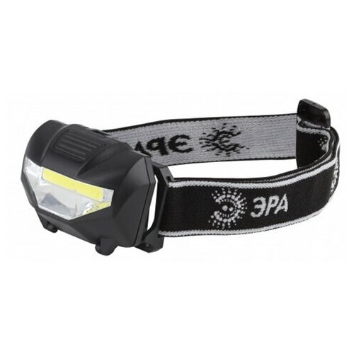 фото Фонарь налобный эра 3вт cob, 3 режима, сенсорная кнопка, питание 3хааа (не в комплекте), gb-501, б0027817