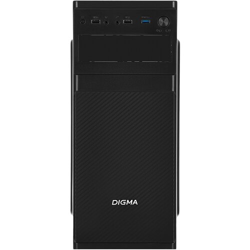 Digma Корпус DC-ATX200-U3 черный без БП ATX 1x80mm 2x120mm 1xUSB2.0 1xUSB3.0 audio
