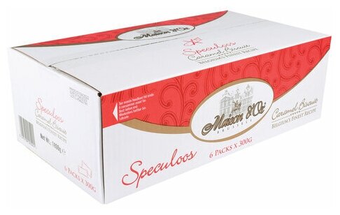 Печенье MAISON D'OR "Speculoos" в индивидуальной упаковке, 50 штук, карамелизированное, 300 г, 17277-3 - фотография № 7