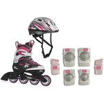 Раздвижные ролики Fila J-One Girl Combo 3-set - изображение