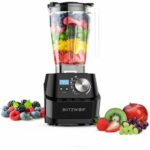Профессиональный настольный блендер BlitzWolf BW-CB1 Healthy Smoothies Vacuum Blender Black 1590000₽