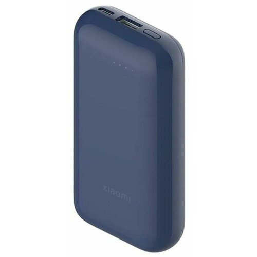 Мобильный аккумулятор Xiaomi Mi Pocket Edition Pro 10000mAh 3A синий BHR5785GL 4780₽
