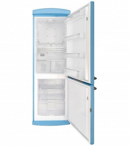 Двухкамерный холодильник Schaub Lorenz SLUS 335 U2 небесно-голубой - фотография № 17