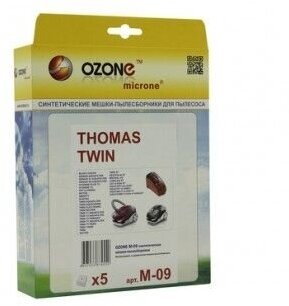 Пылесборники (OZONE microne M-09 синтетика компл. 5шт.)
