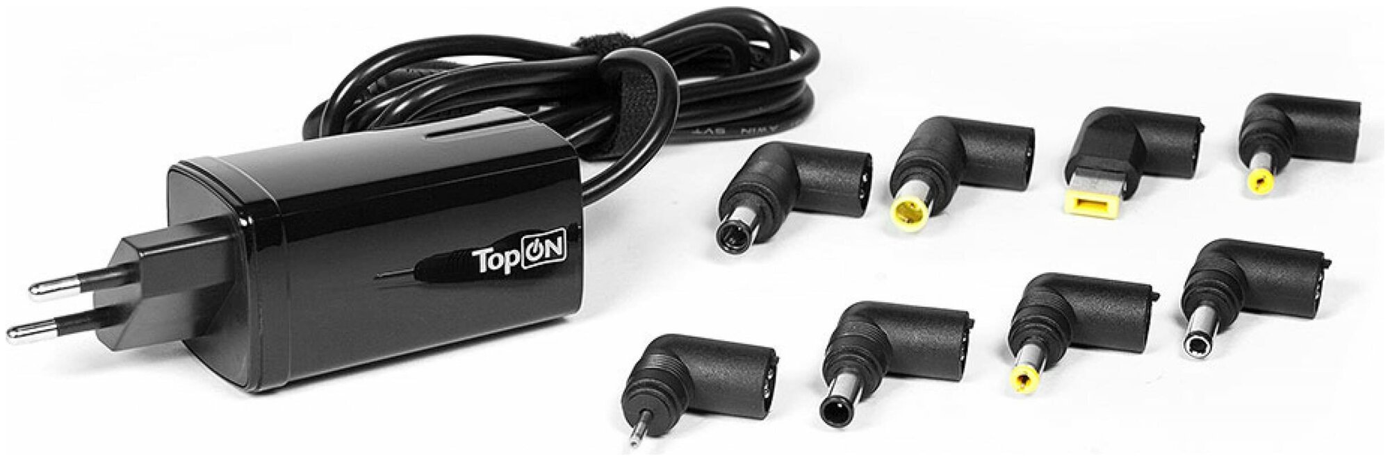 Блок питания TopON 90W универсальный 16V-20V 4.5A (8 коннекторов) 170 см TOP-U90W