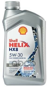 Shell Масло Моторное Shell Helix Hx8 Ect 5W-30 Синтетическое 1 Л 550045057