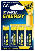 Батарейка VARTA 4106 LR6 BL4 Energy 4 шт блистер