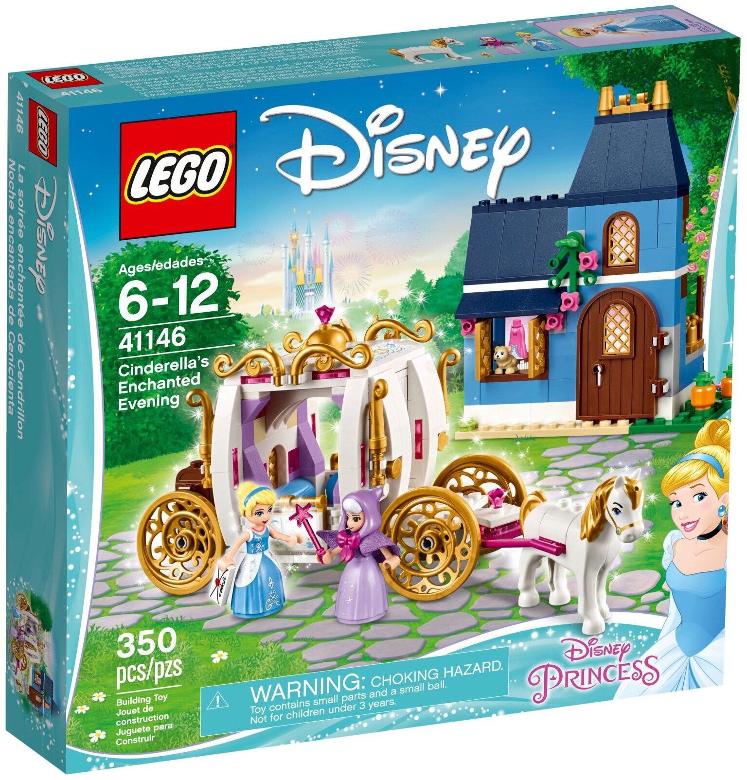 Конструктор LEGO Disney Princess 41146: Cinderella's Enchanted Evening