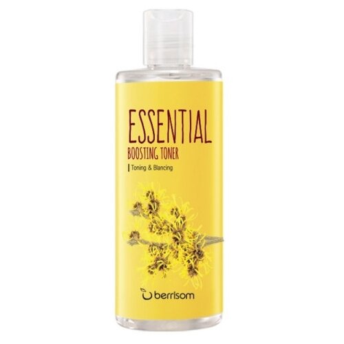 фото Berrisom тонер essential boosting witch hazel (гамамелис) 265 мл