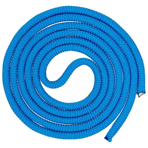 фото Гимнастическая скакалка утяжелённая indigo sm-121 синий 250 см